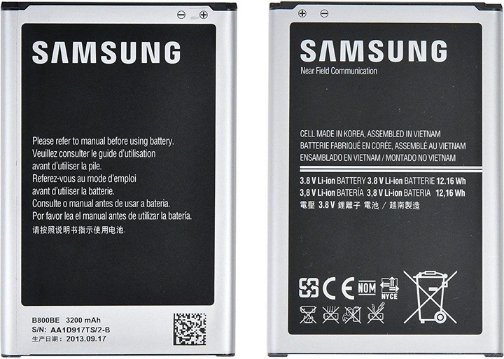 Produktbild Samsung Eb-B800 (Akku, Galaxy Note 3)