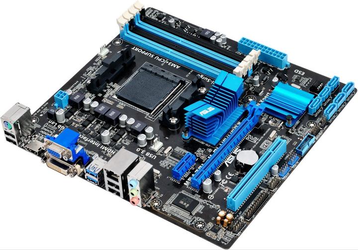 Produktbild ASUS M5A78L-M Plus/USB3 (AM3+, AMD 760G, mATX)
