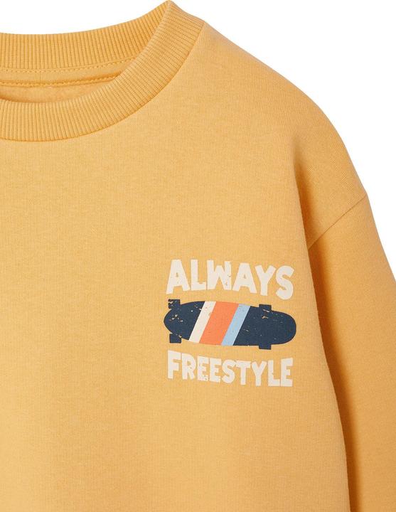 Produktbild Vertbaudet Rundhals-Sweatshirt Jungen mit Recycling-Polyester (92)