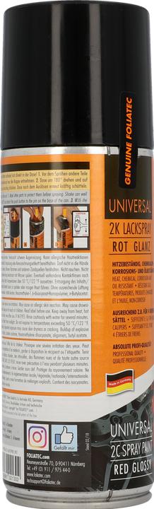 Actual product image Foliatec Paint spray