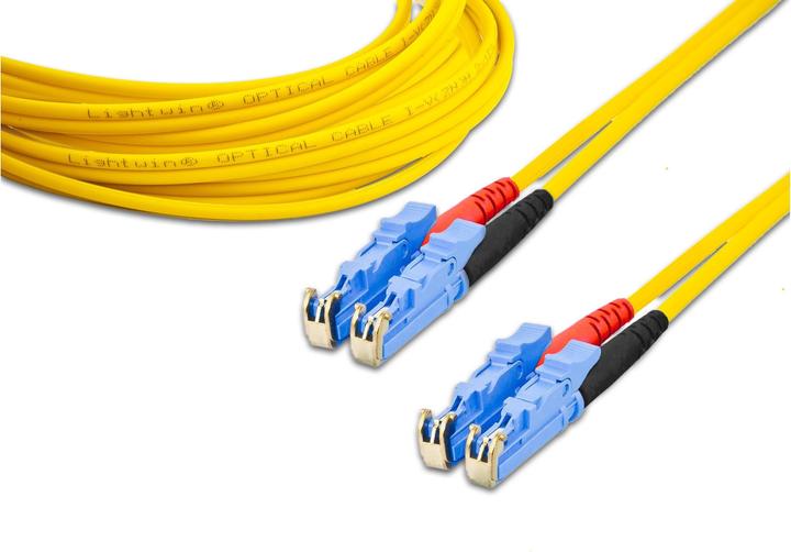 Image du produit Lightwin Câble patch à fibres optiques LSH-LSH, monomode, duplex, 2m (CAT6, 2 m)
