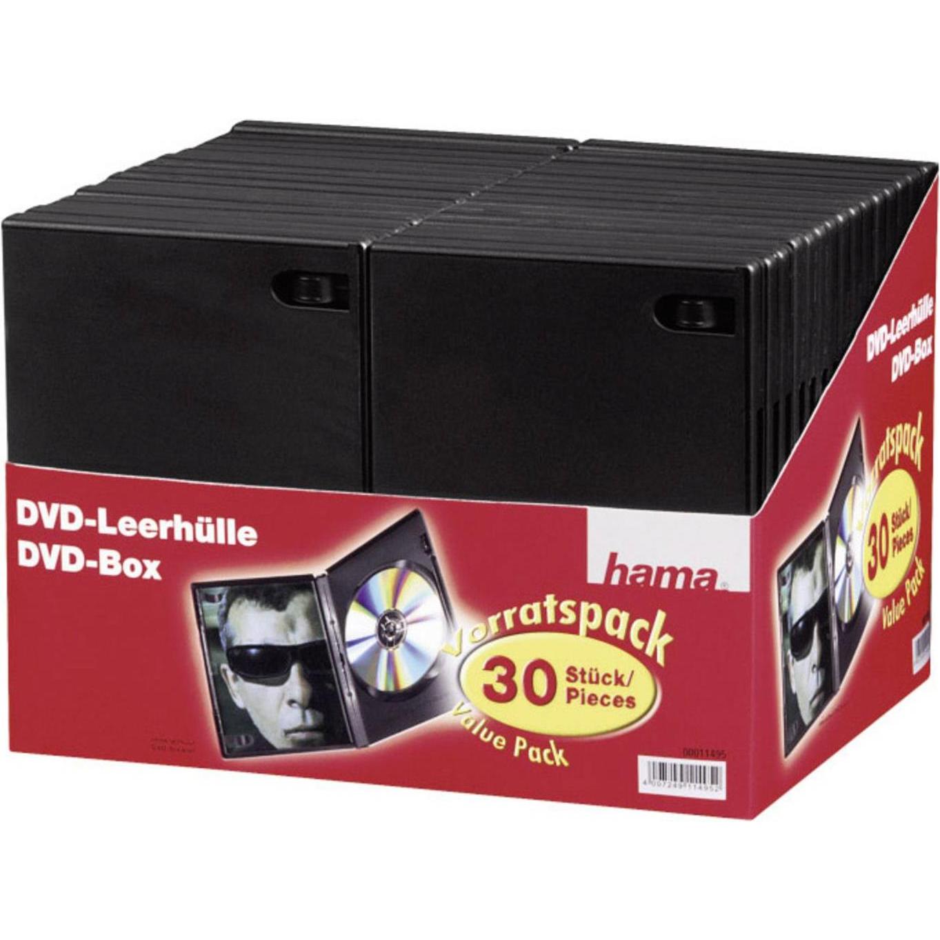 Hama DVD Leerhüllen, Optische Medien Zubehör