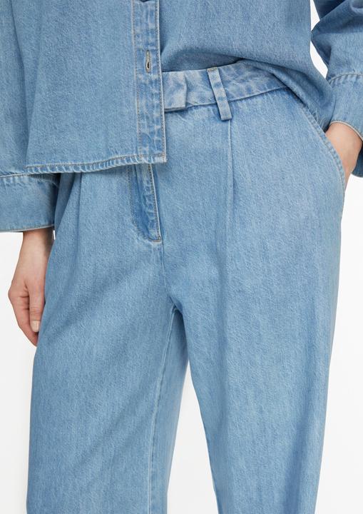 Produktbild Comma Wide-Leg Lyocell-Denim in voller Länge (40)