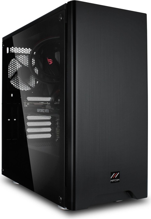 Produktbild Mifcom Savage Ryzen RTX2080 (AMD Ryzen 7 2700X, 16 GB, 500 GB, GeForce RTX 2080)