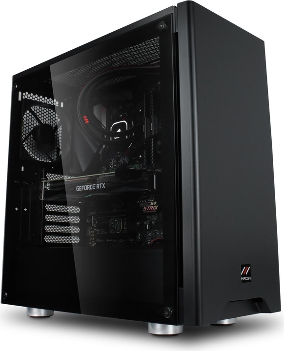 Produktbild Mifcom Savage Ryzen RTX2080 (AMD Ryzen 7 2700X, 16 GB, 500 GB, GeForce RTX 2080)