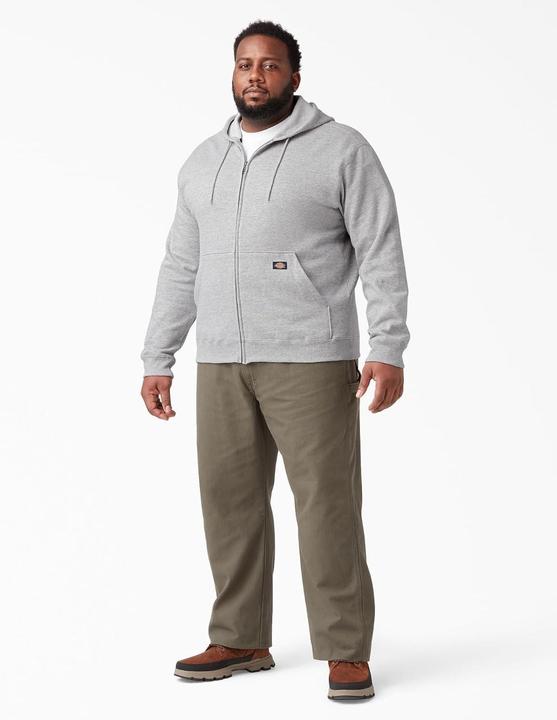 Produktbild Dickies Midweight Full Zip Fleece Hoodie Regular Heather Grey (M)