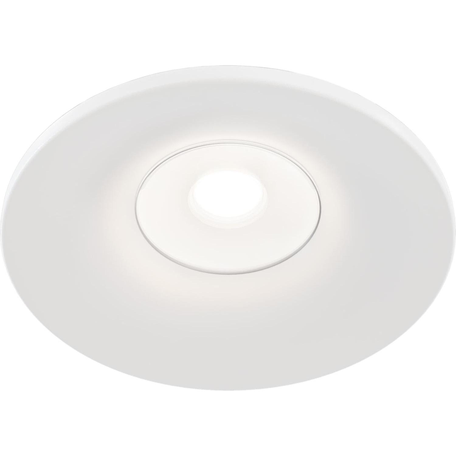 Maytoni, Wandleuchte + Deckenleuchte, Barret Downlight, Einbauleuchte GU10 Weiss Ø90mm (GU10)