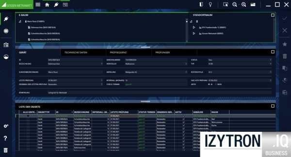 Produktbild Gossen Datenbanksoftware