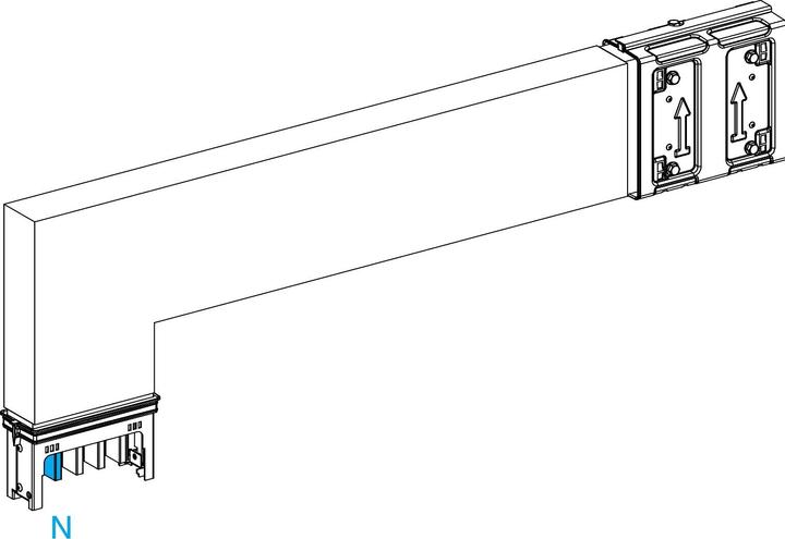 Actual product image Schneider Electric SE KSA250DLF42A KSA angle element selector length (Terminal strips)