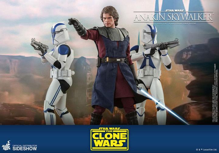 Immagine prodotto Hot Toys Star Wars: The Clone Wars - Figura esclusiva di Anakin Skywalker in scala 1:6