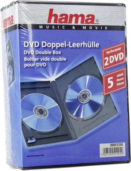 Immagine prodotto Hama DVD doppia custodia vuota