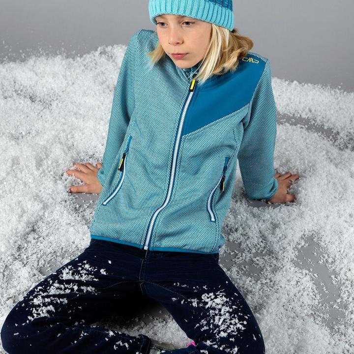 Produktbild CMP Campagnolo Mädchen-Hoodie aus Jacquardstrick (122)