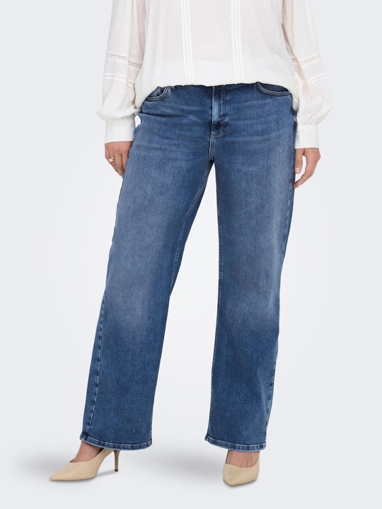 Image du produit Only CARRADISON Hohe Taille Weiter Beinschnitt Jeans Jeans mit weitem Bein (W44/L32)