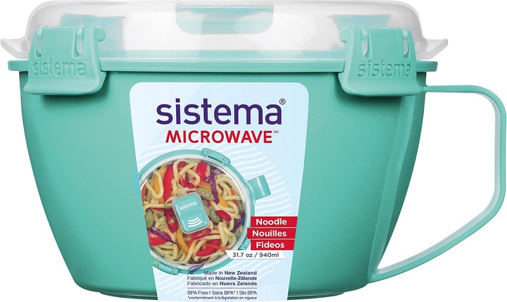 Produktbild Sistema Mikrowellen-Nudeltopf to go 940 ml farbig sortiert