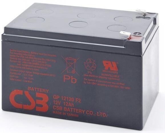 Produktbild CSB Batterie GP12120F2 12V 12Ah