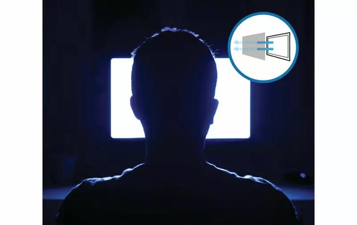 Actual product image Kensington Privacy filter - 2-fold, removable (23.80", 16 : 9)