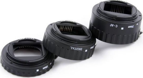 Actual product image Meike Extension Tube Set Eco Canon (Macro intermediate ring, Canon EF, Canon EF-S)