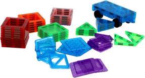 Actual product image Tele Magnetic tiles 45 pieces 6.5 cm (45 pieces)