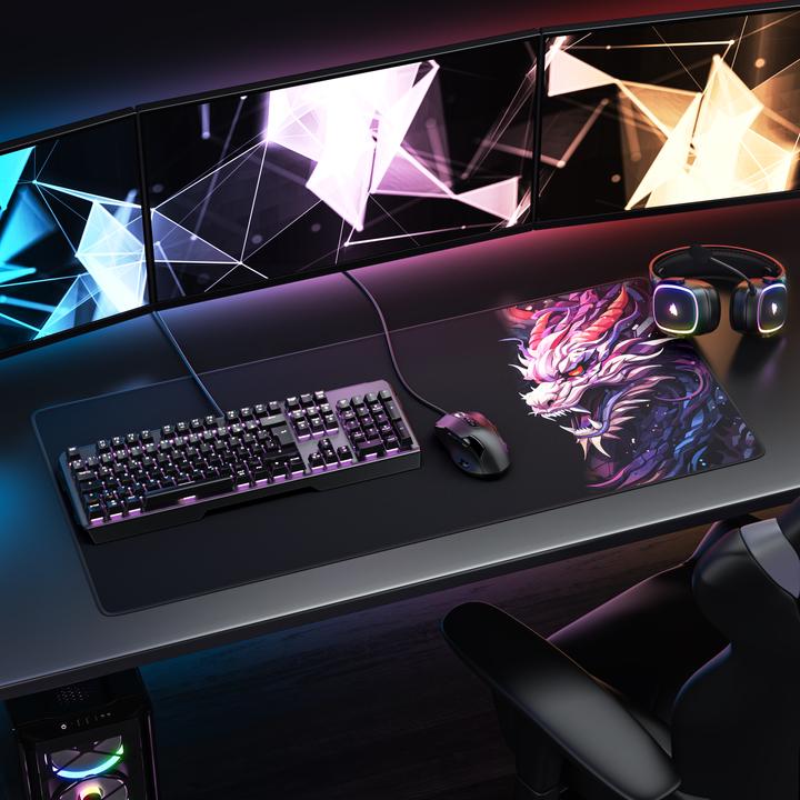 Actual product image Titanwolf Gaming Mouse Pad, 900 x 400mm XXL Speed Gaming Mouse Mat, Mousepad Extra Large Surface, Colour (XXL)