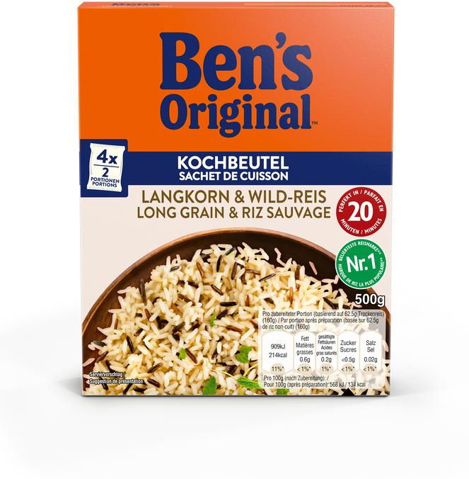 Ben's Original Wild mix in cooking bag (500 g)