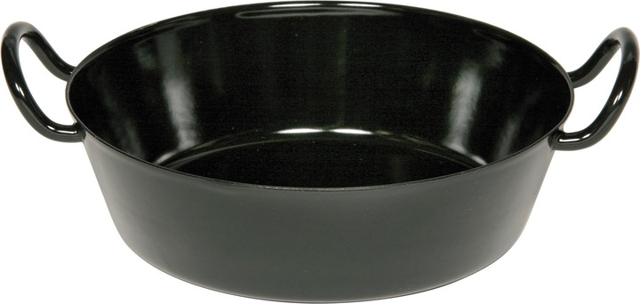 Immagine prodotto Riess Padella per cotoletta (20 cm, Padella per friggere, Acciaio inossidabile)