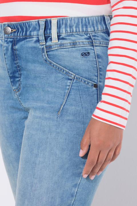 Actual product image Laurasøn Striped Cuff Jeans (52)