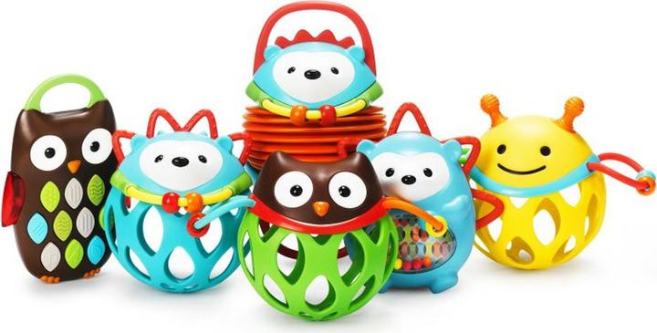 Actual product image Skiphop Roll Around Rattle Bee