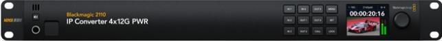 Immagine prodotto Blackmagic Convertitore IP 2110 4x12G PWR