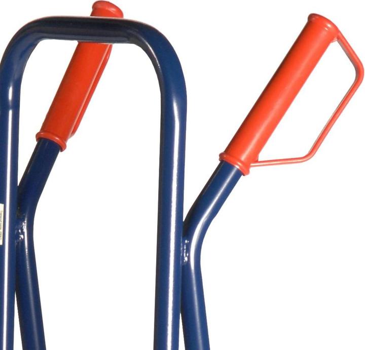 Actual product image FORT Sack truck Steel transport truck in anthracite, 30x112 cm, tyres: pneumatic tyres (200 kg)