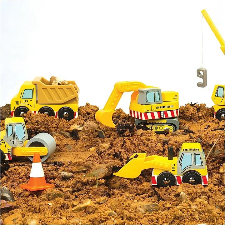 Actual product image Le Toy Van Baufahrzeug Set