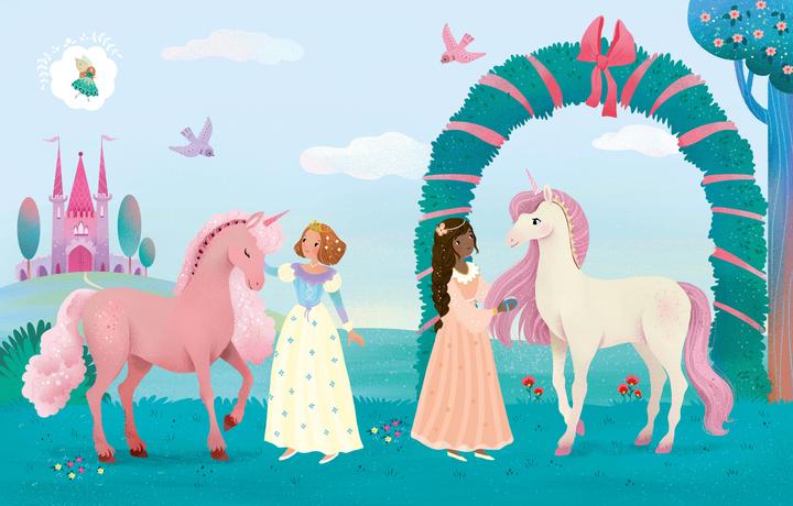 Actual product image My glittery sticker book. Unicorns
