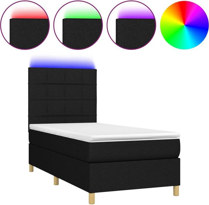 Actual product image vidaXL Boxspringbett (90 x 200 cm)