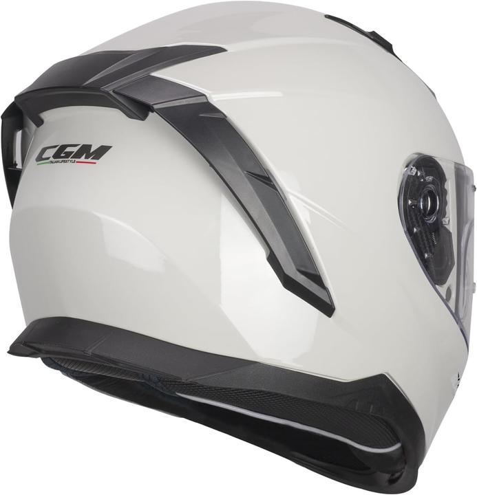 Image du produit CGM Casque intégral homologué ECE-R 22.06 avec visière externe et ventilation 4 zones (XXL)