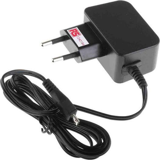 Produktbild RS PRO Steckernetzteil AC/DC-Adapter 7.5W, 100V ac, 5V dc / 1.5A, EU-Netzstecker