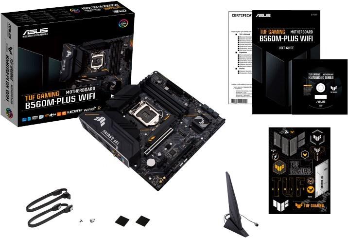 Produktbild ASUS TUF GAMING B560M-PLUS WIFI (LGA 1200, Intel B560, mATX)