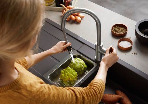 Actual product image Blanco Metra 6 S (Top-mounted sink, 50 cm, 100 cm)