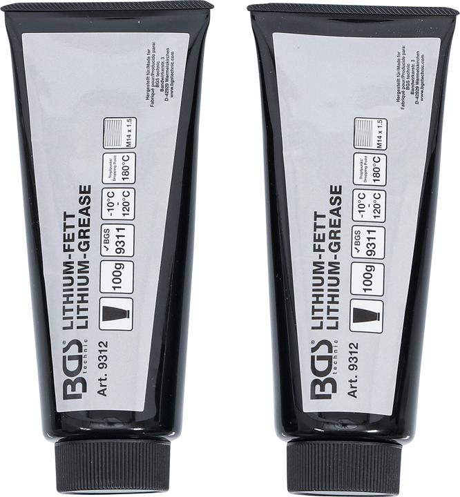 Productafbeelding BGS Lithium vet voor mini-vetspuit Art. 9311 | 2 tubes