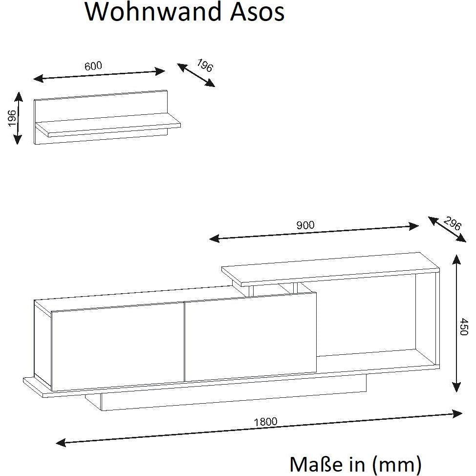 Thumbnail - Moebel17, Wohnwand, Asos