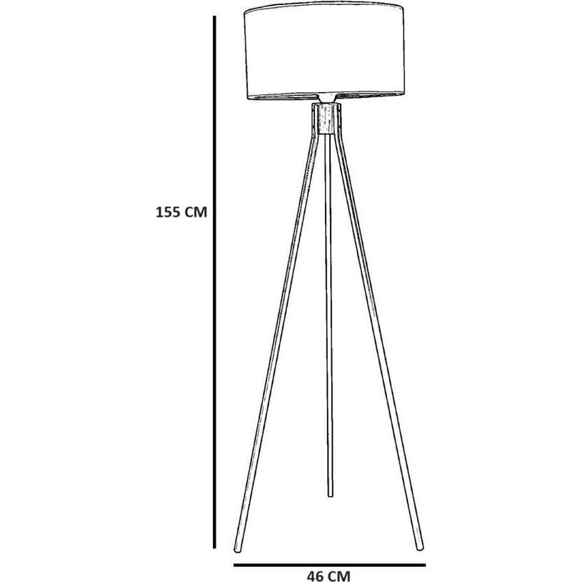 Thumbnail - Opviq, Stehlampe, Fisco (E27)