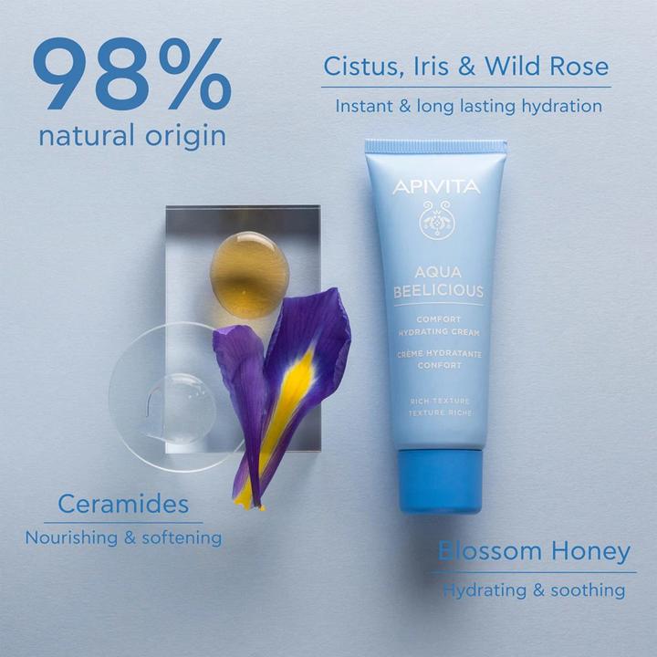 Actual product image Apivita Aqua Bee Rich Cream 40ml (40 ml)