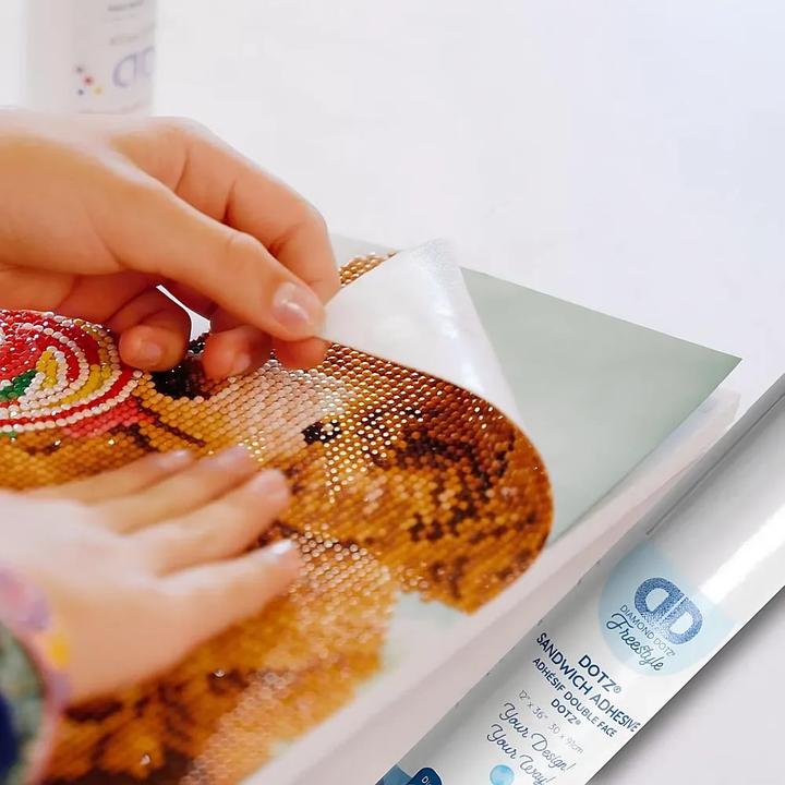 Actual product image Diamond Dotz Diamond Painting Foil