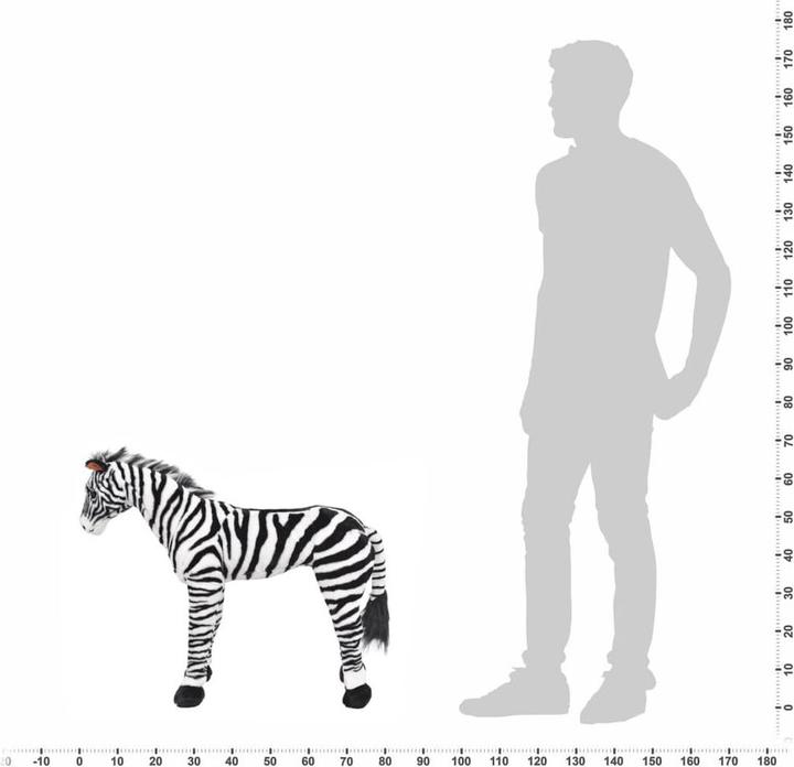 Produktbild vidaXL Zebra Spielzeug (66 cm)