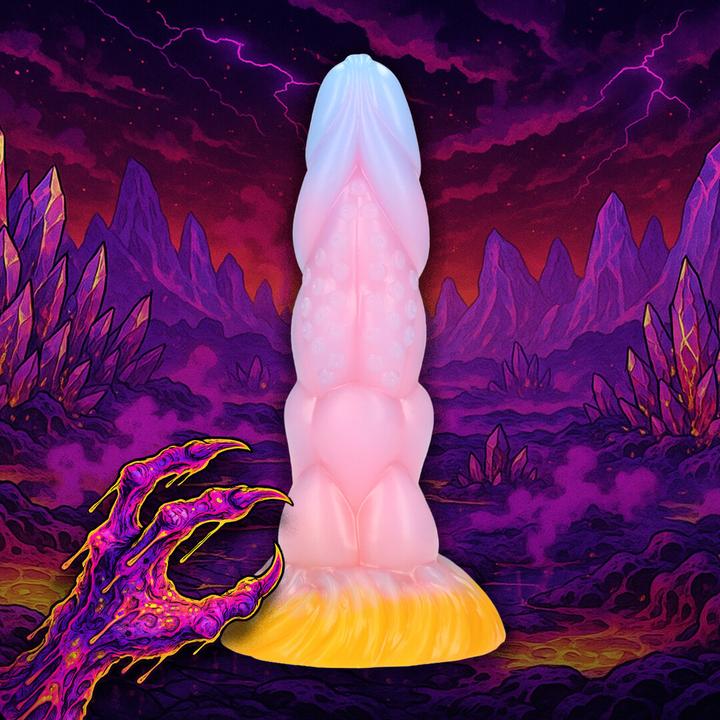 Produktbild Ouch! Rainbow Canine - Silicone Butt Plug - Rainbow
