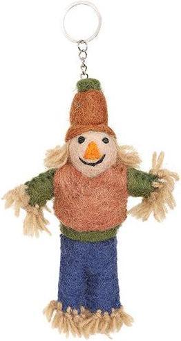 Actual product image Lazy Jacks Scarecrow Keyring
