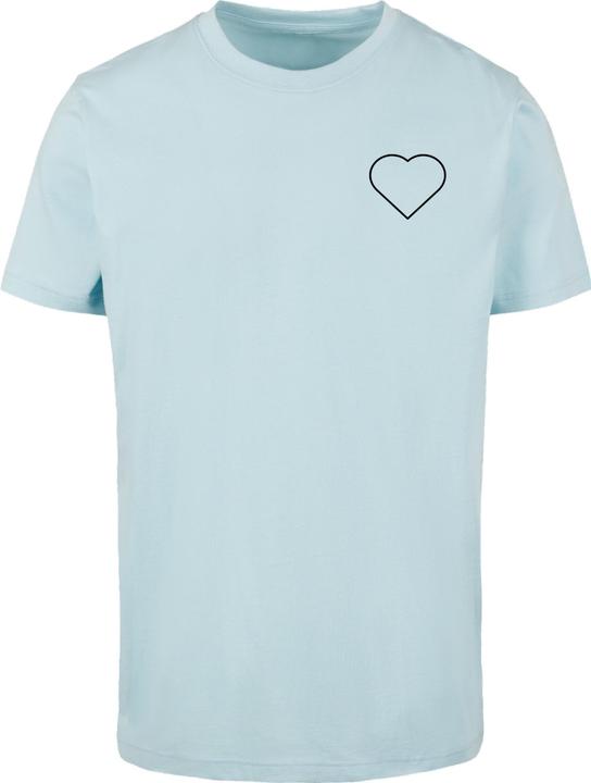 Produktbild Merchcode MHSS Herz Schwarz 2 T-Shirt - 172479 (S)