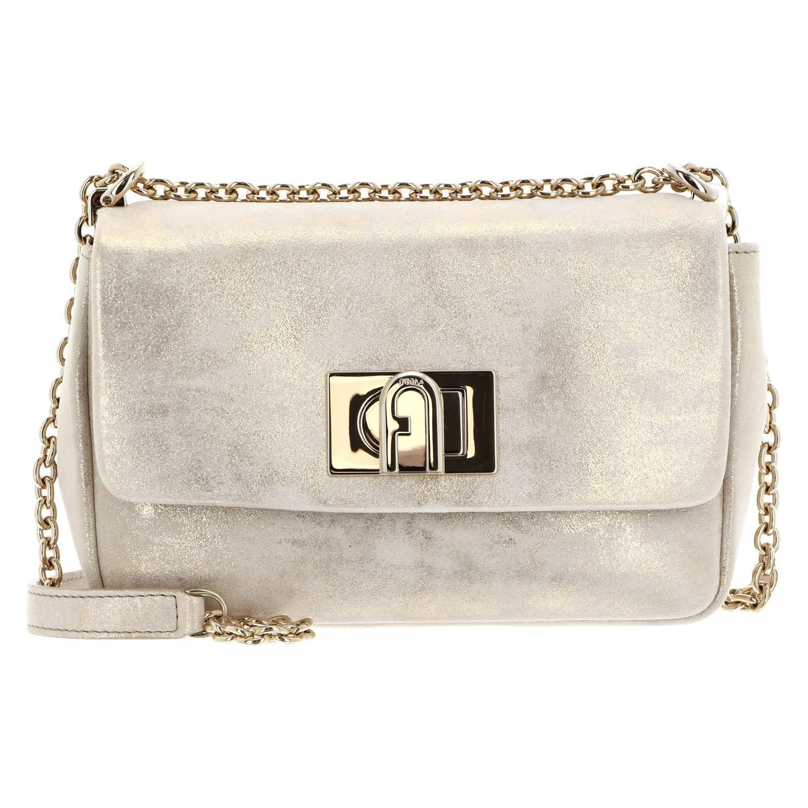 Furla, Handtasche, Mini Bag 1927, Gold