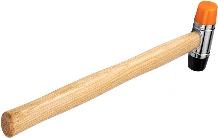 Actual product image Neo Tinplate hammer with wooden handle 250g (11-621) (250 g)