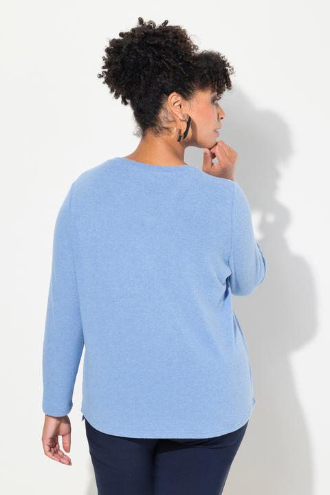 Immagine prodotto Miamoda Pullover, A-Linie, Spitzeneinsatz, Langarm (46, 48)