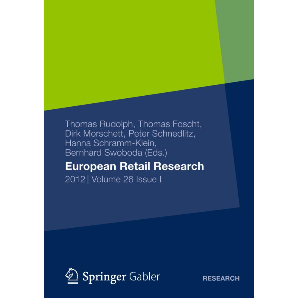European Retail Research, Fachbücher von Thomas Rudolph