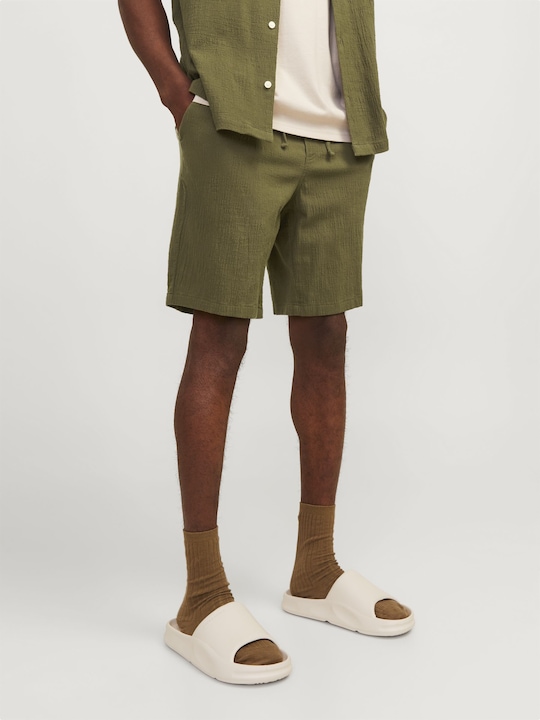 Actual product image Jack & Jones Jpstjaiden Jjcrinkle Jogger Short Sn (L)